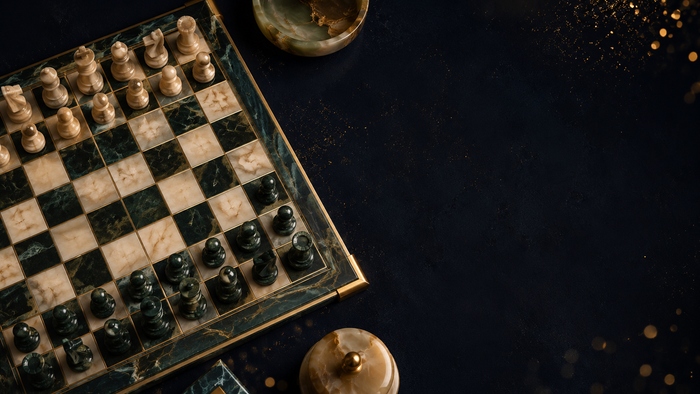 Handcrafted Marble Chess