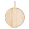 inch Round Premium Wooden Pine Food Serving Tray Charcuterie Board… 1