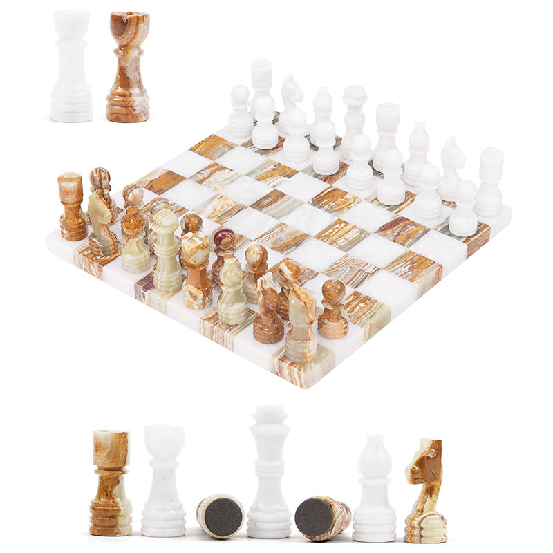 Marble Chess Set 30cm Borderless Chess Set