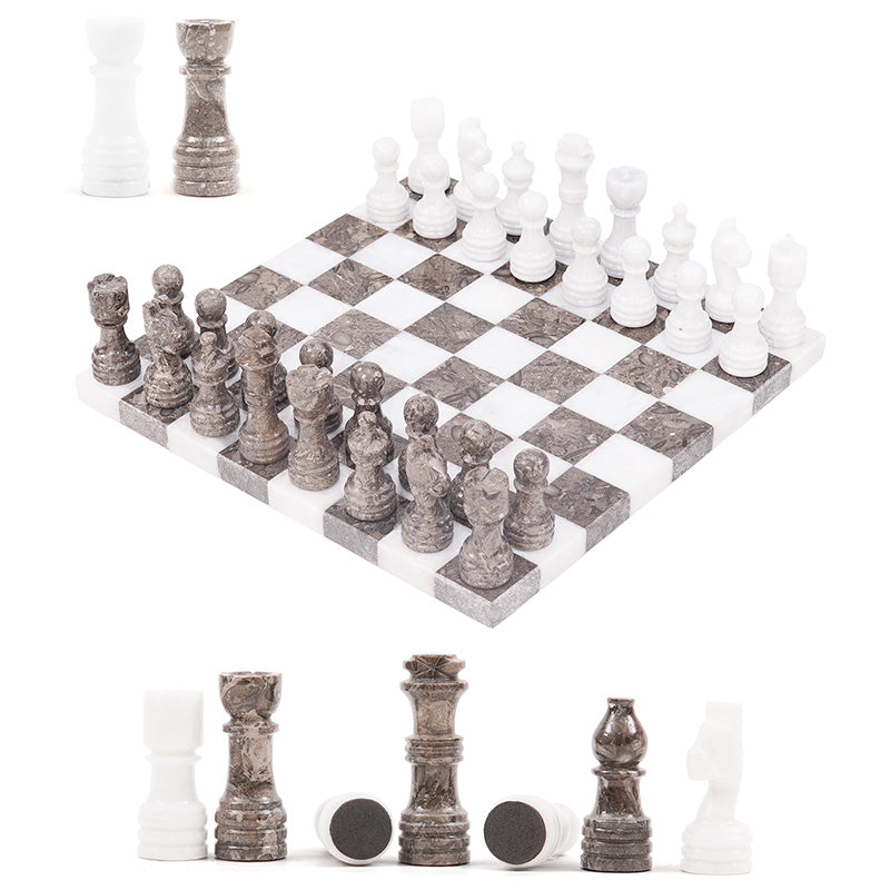 Marble Chess Set 30cm Borderless Chess Set