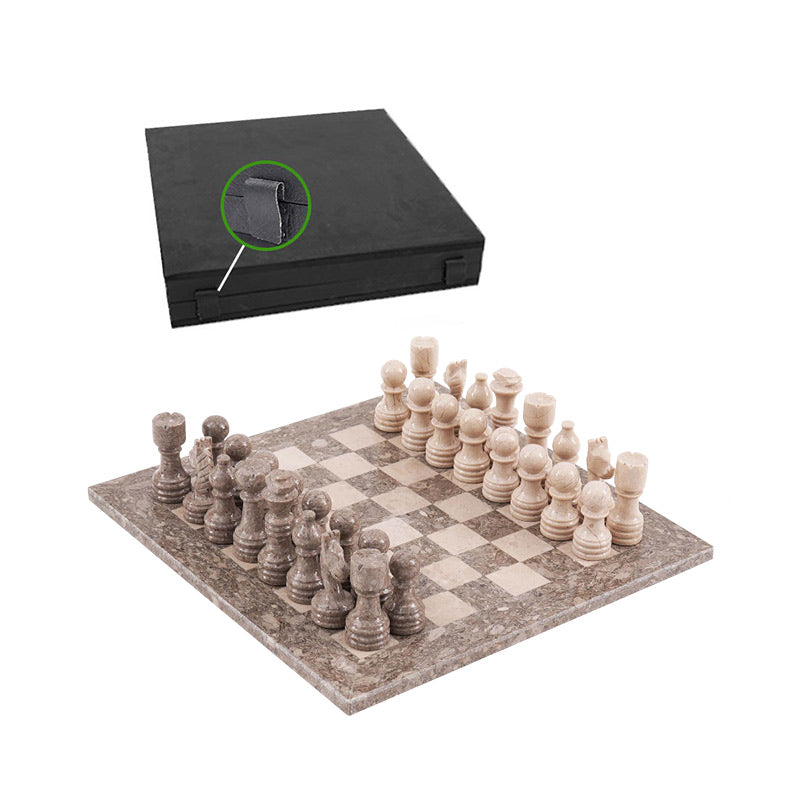 Marble Chess Set 30cm – Oceanic & Verona