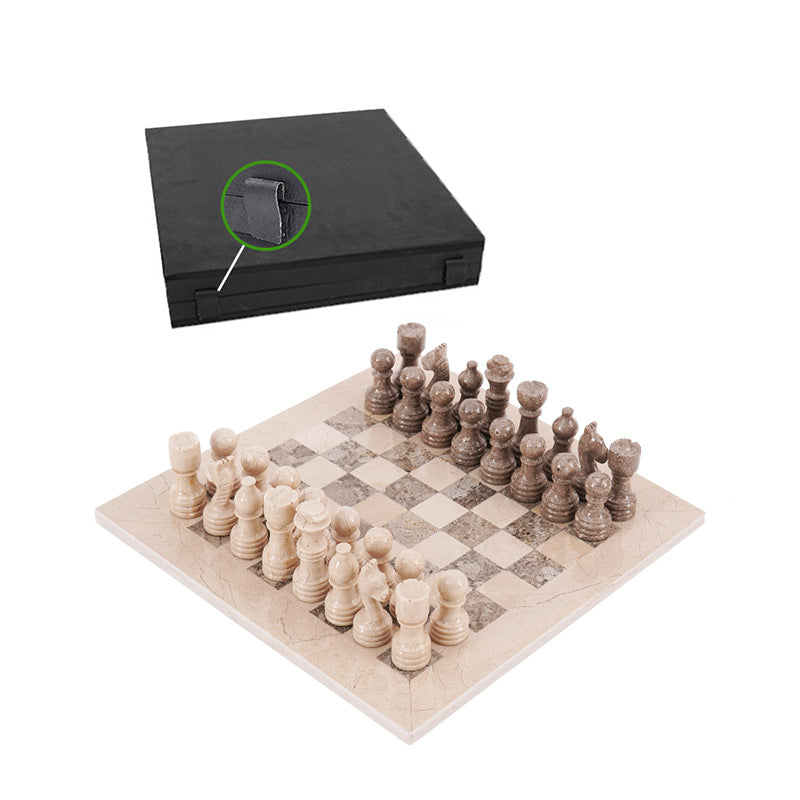 Marble Chess Set 30cm – Oceanic & Verona