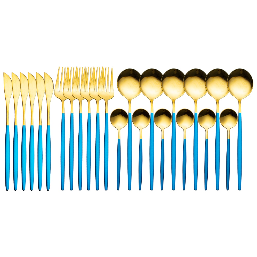 24-Piece Dinnerware Set — Complete Dining Service