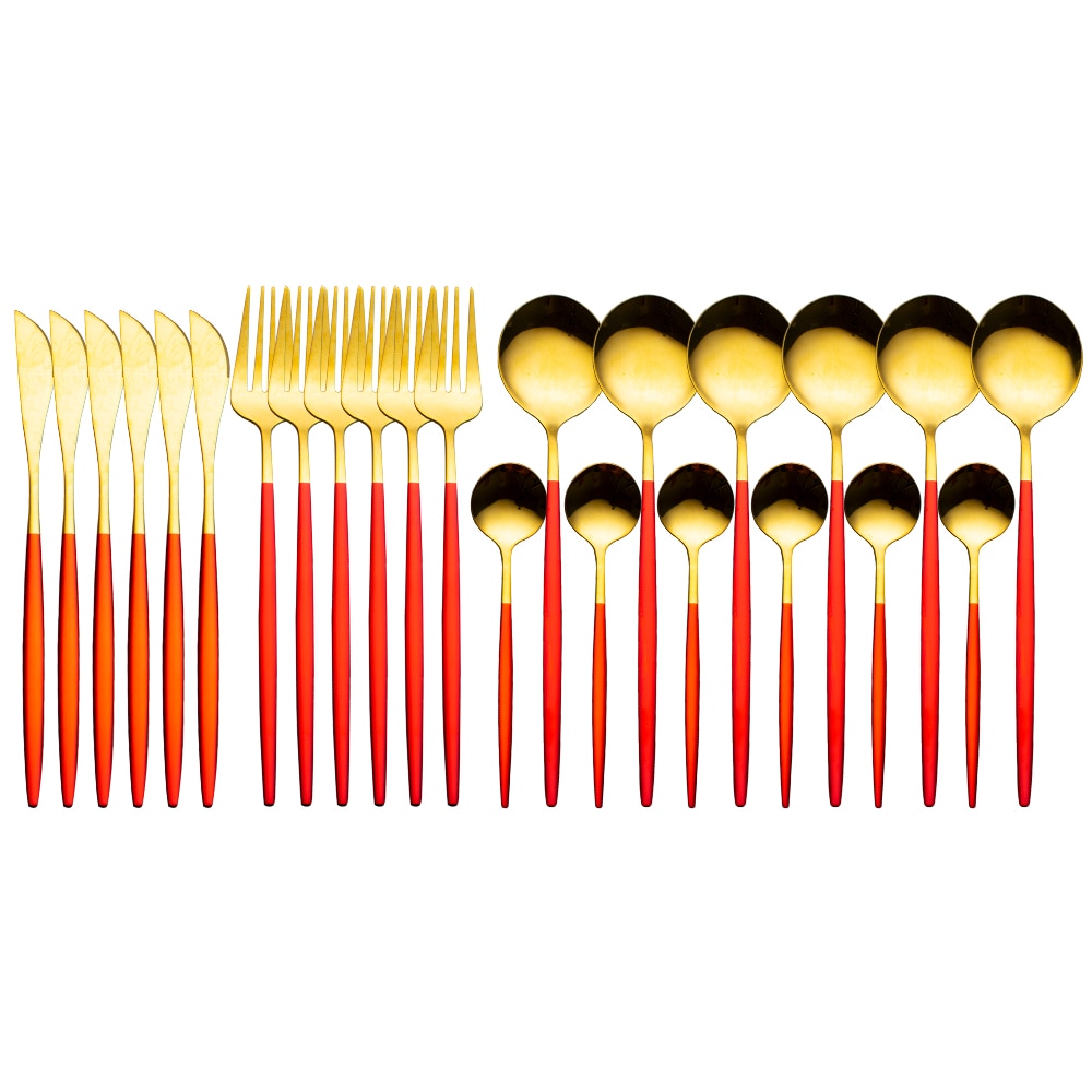 24-Piece Dinnerware Set — Complete Dining Service