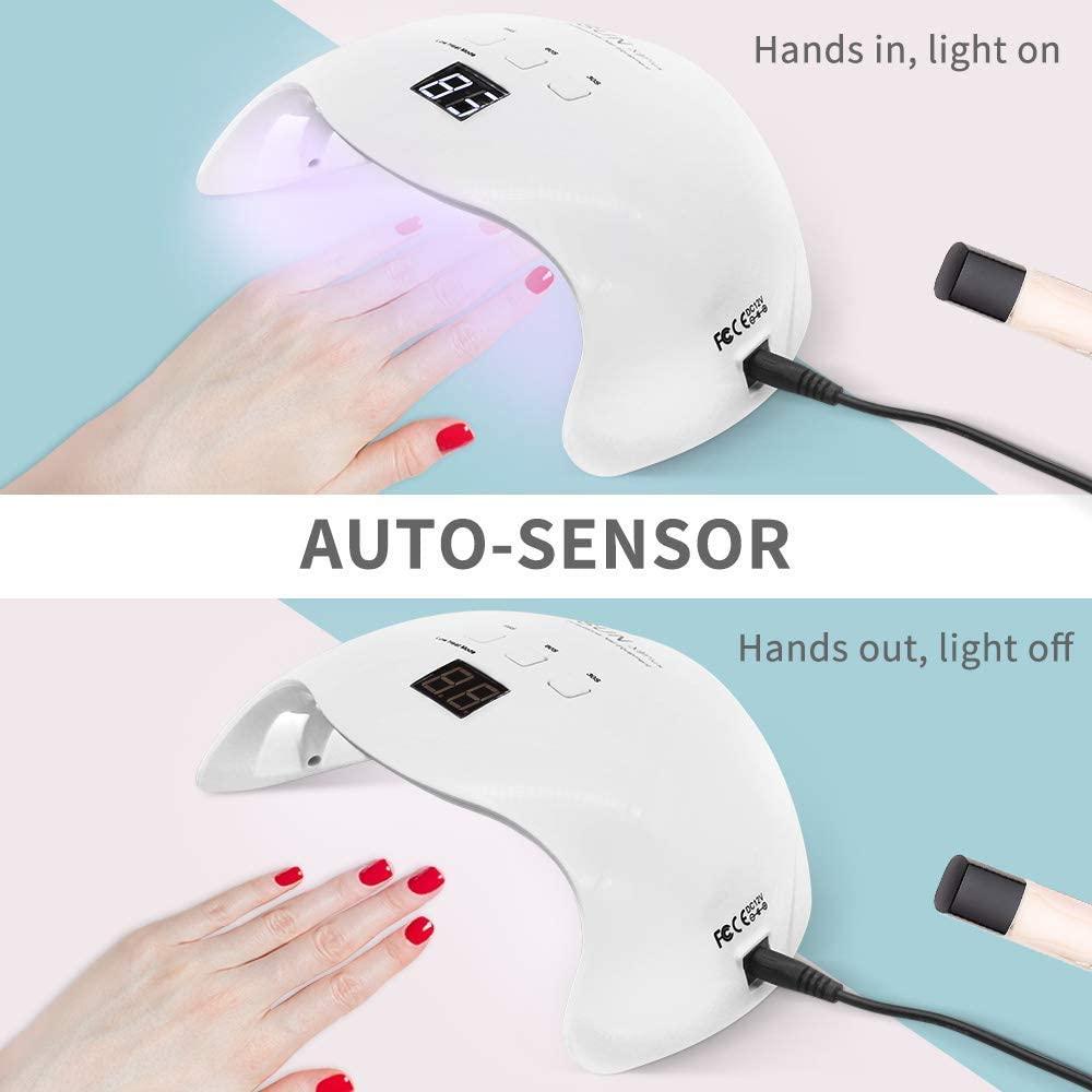 Vishine UV LED Nail Lamp Gel Nail Kit