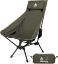 OneTigris Tigerblade High Back Camping Chair with Comfortabl