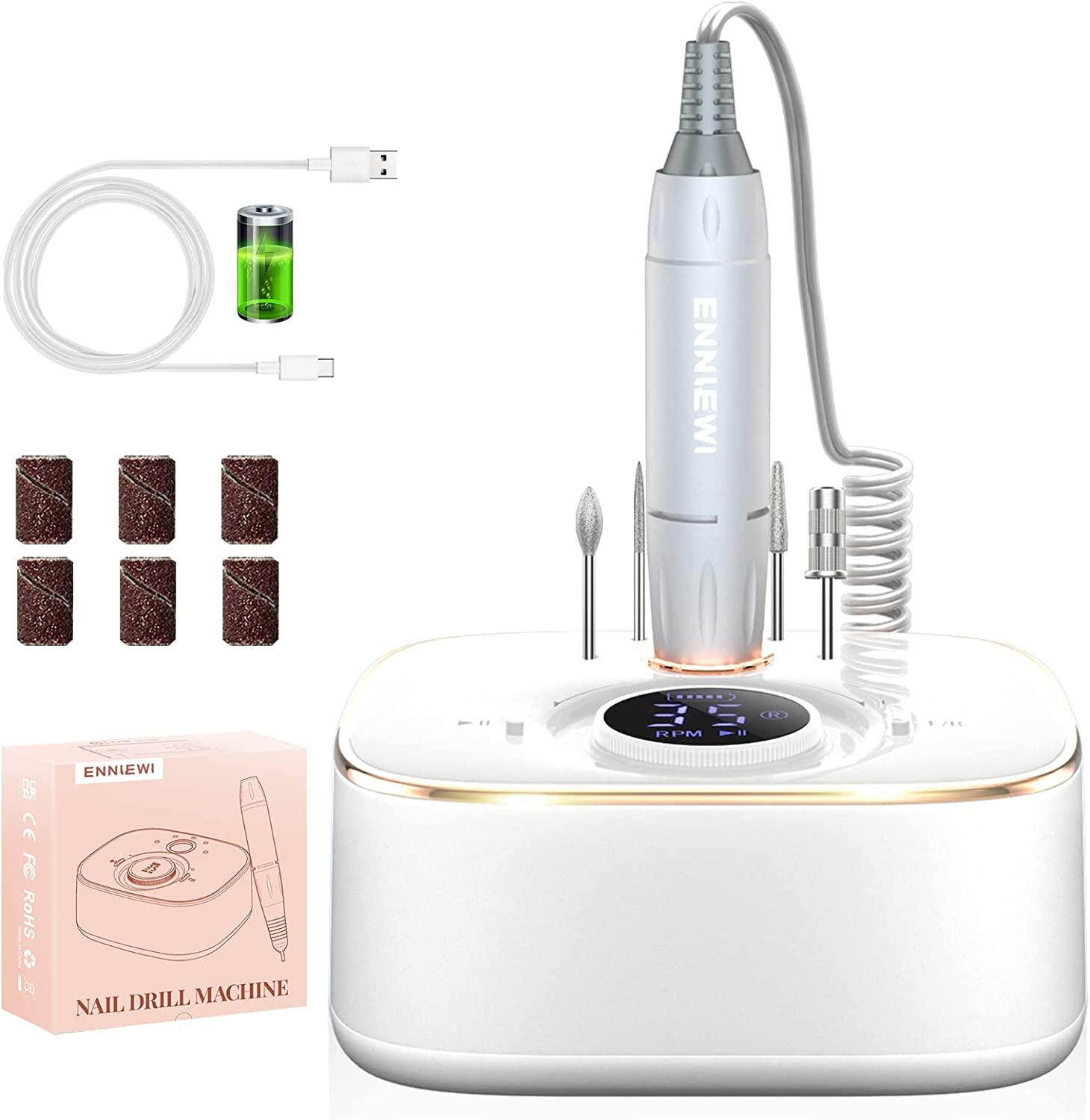 Rechargeable Nail Drill Cordless