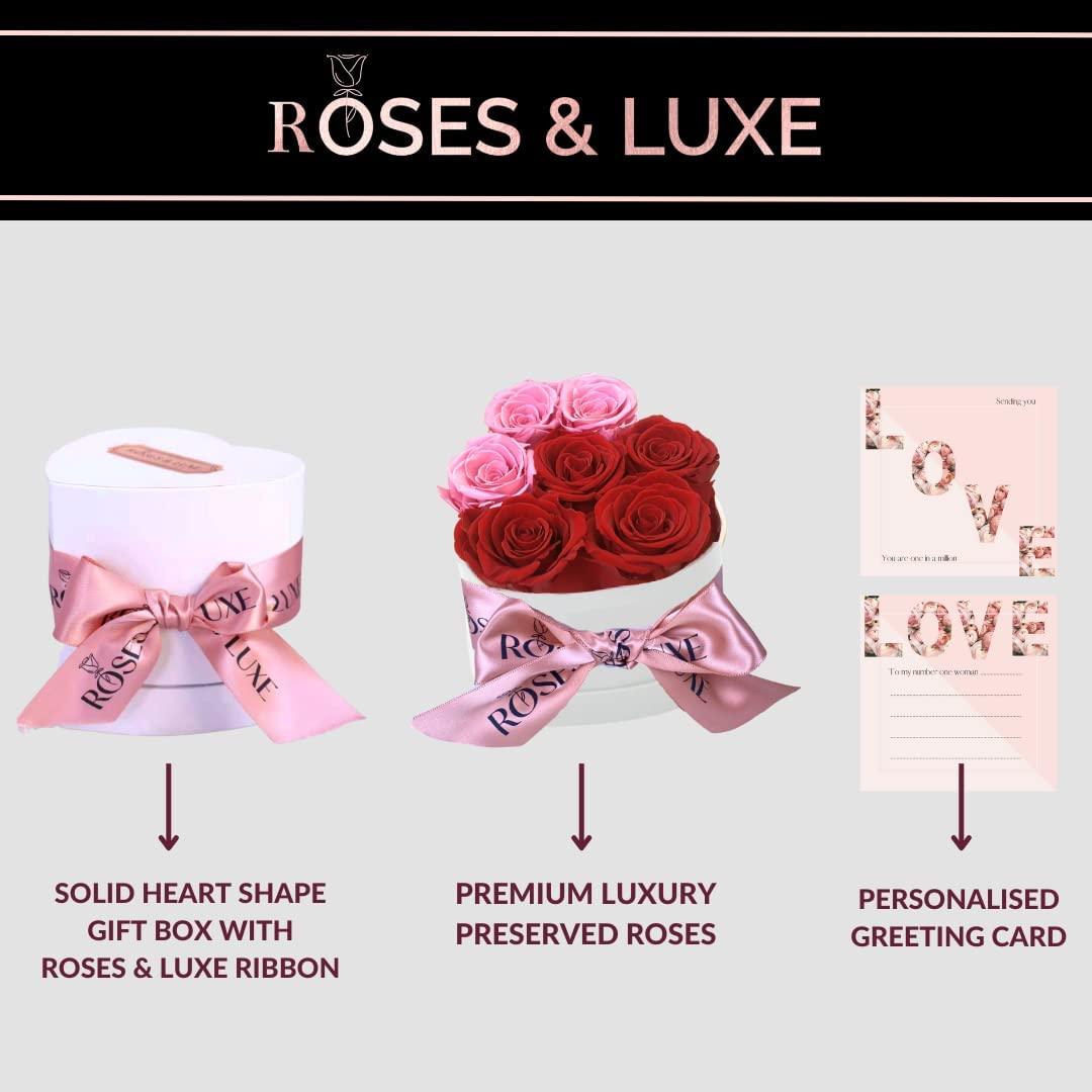 Preserved Flowers Roses in a Box