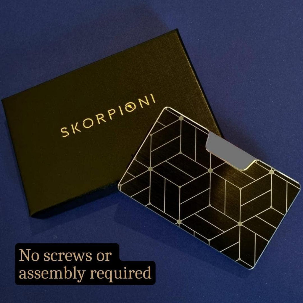 Skorpioni Slim Aluminium Wallet