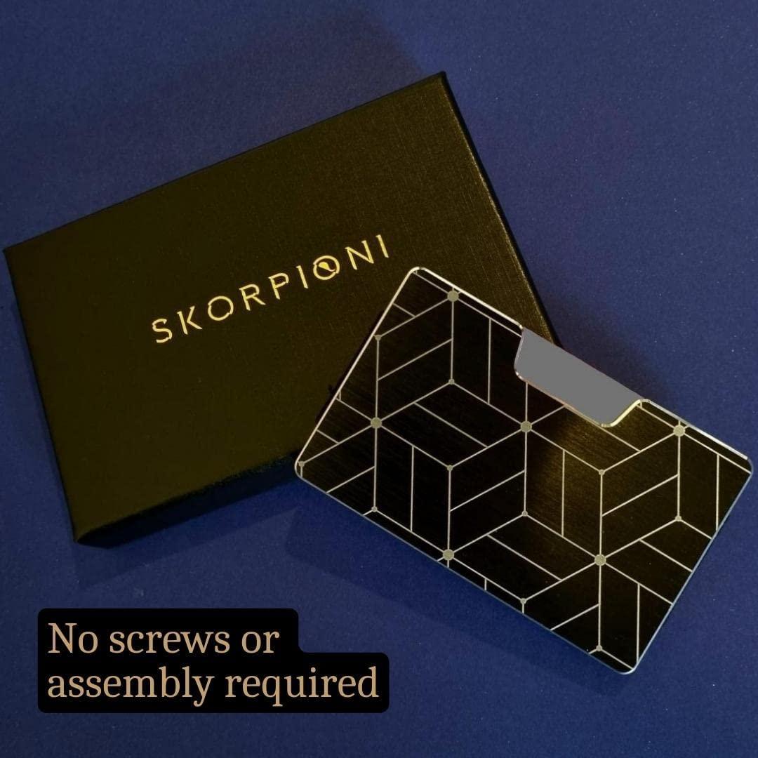 Skorpioni Slim Aluminium Wallet