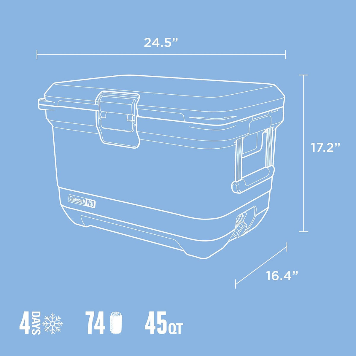 Coleman Pro Hard Cooler