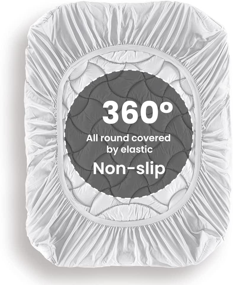 SLEEP ZONE King Size Cooling Mattress Pad