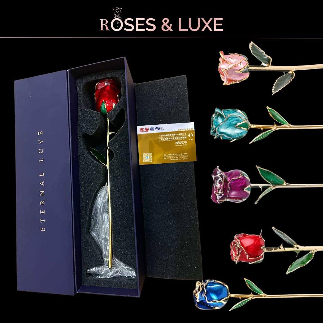 Swiss 24K Gold Plated Rose That Lasts Forever
