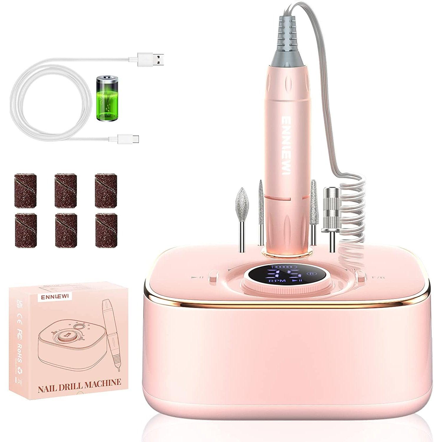 Rechargeable Nail Drill Cordless