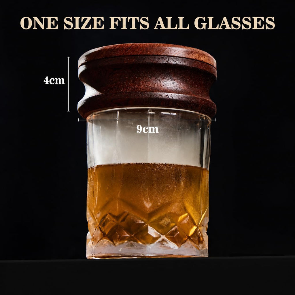 Emberton™ Whisky Smoker Gift Box — Torch, Whisky Stones & Ice Ball Moulds