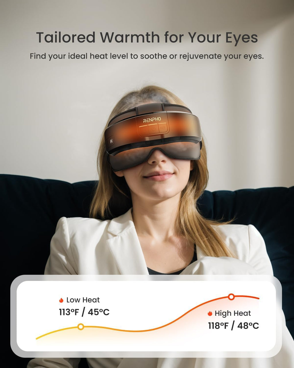 RENPHO Eyeris Masc Head and Eye Massager