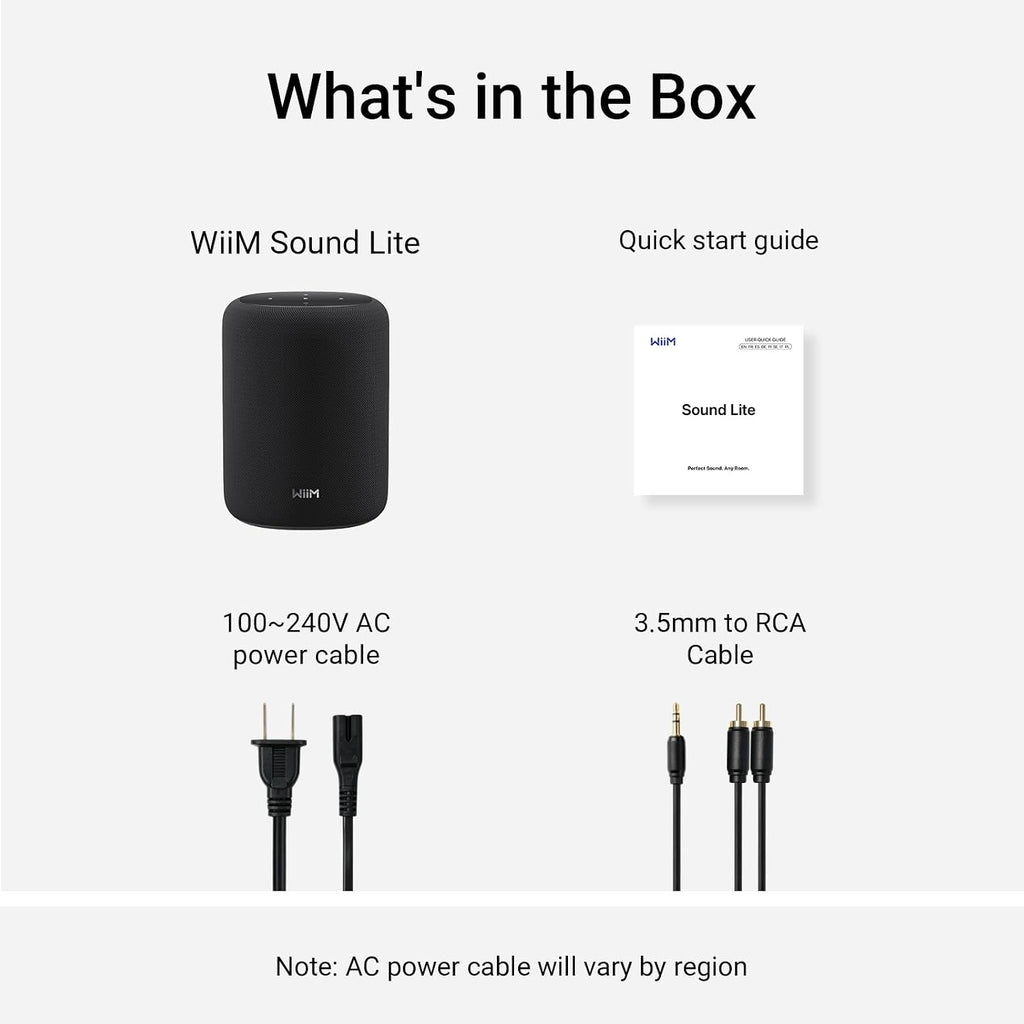 WiiM Sound Lite Smart Speaker
