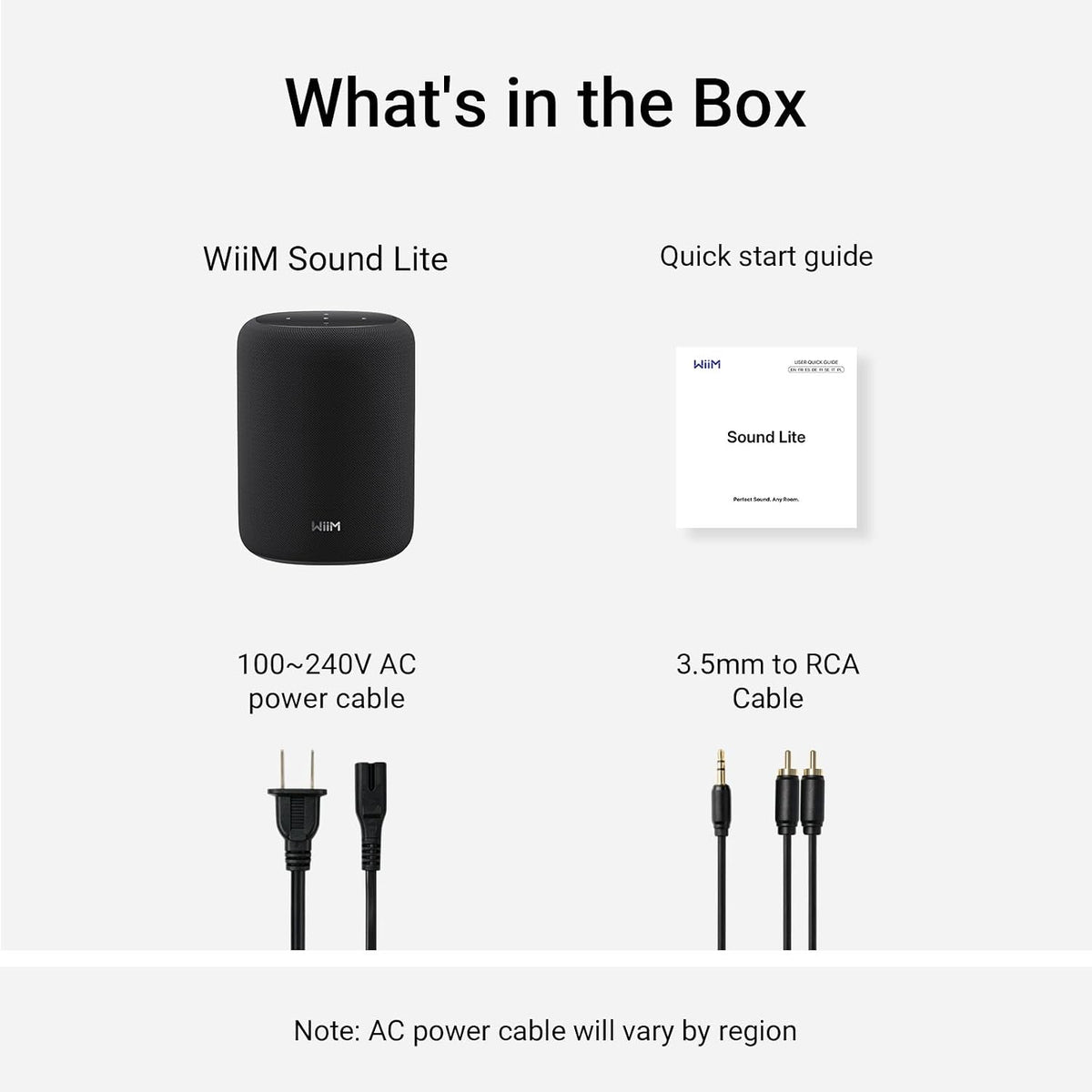 WiiM Sound Lite Smart Speaker