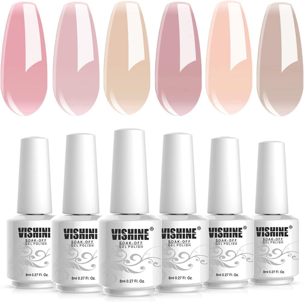 Vishine Nude Gel Polish Kit