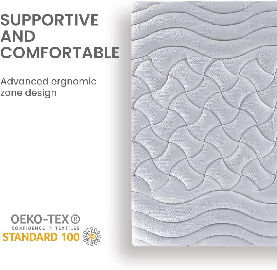 SLEEP ZONE King Size Cooling Mattress Pad
