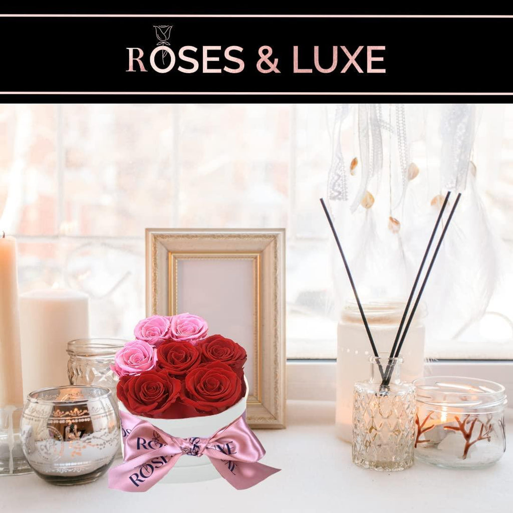 Preserved Flowers Roses in a Box