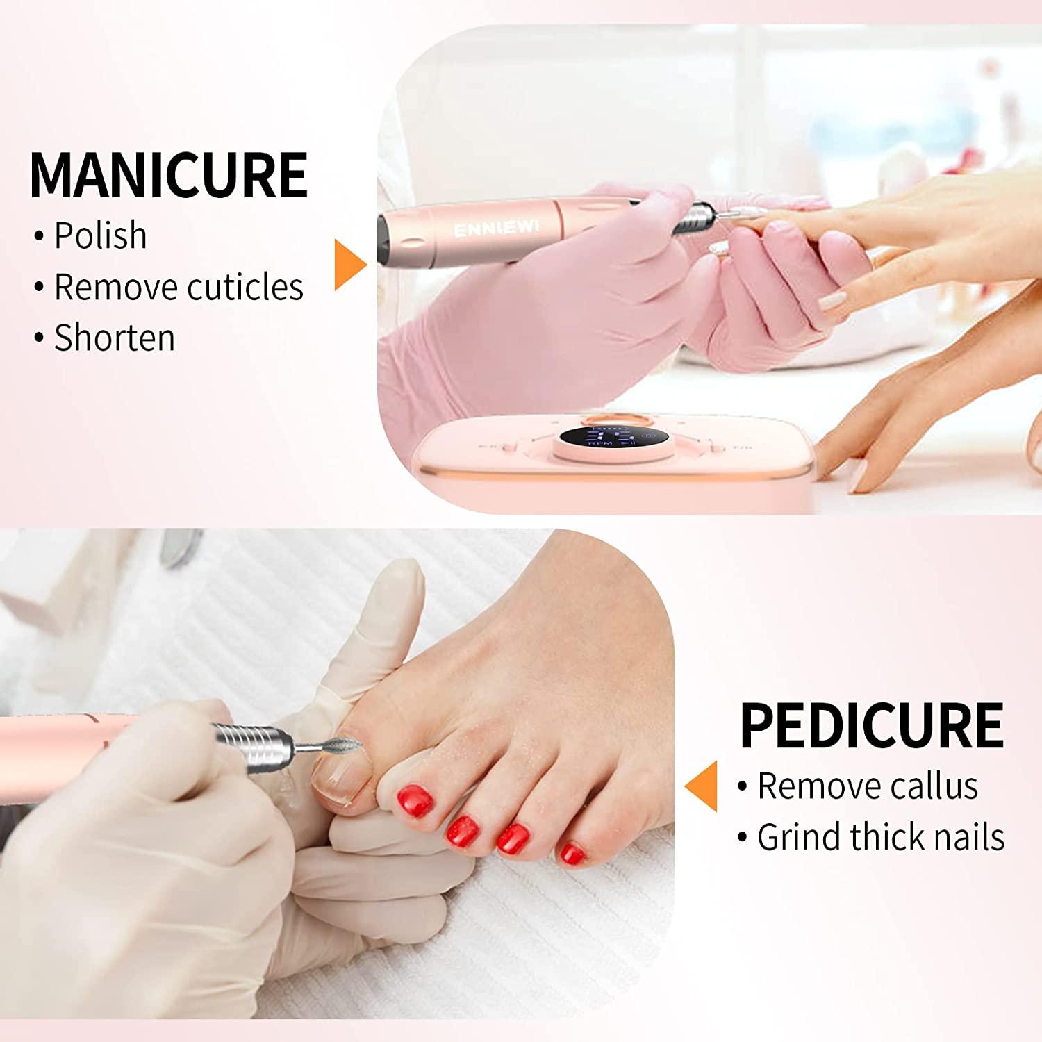 Rechargeable Nail Drill Cordless