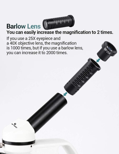 BNISE 100x-2000x Microscope