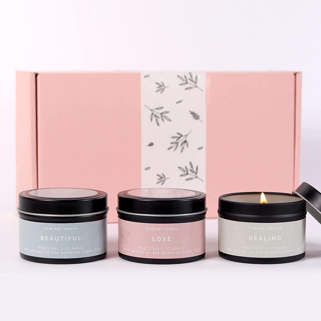 Natural Soy Candle Gift Set Made in Australia