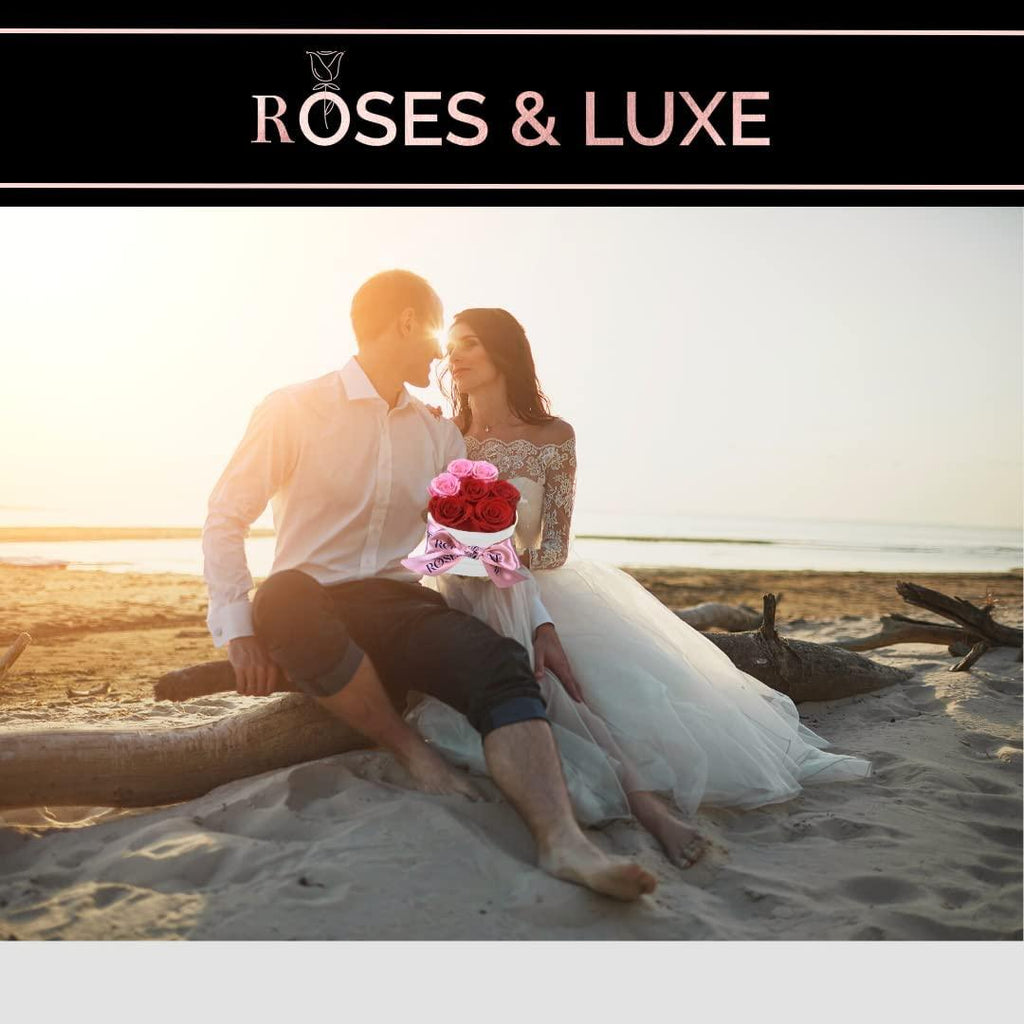 Preserved Flowers Roses in a Box