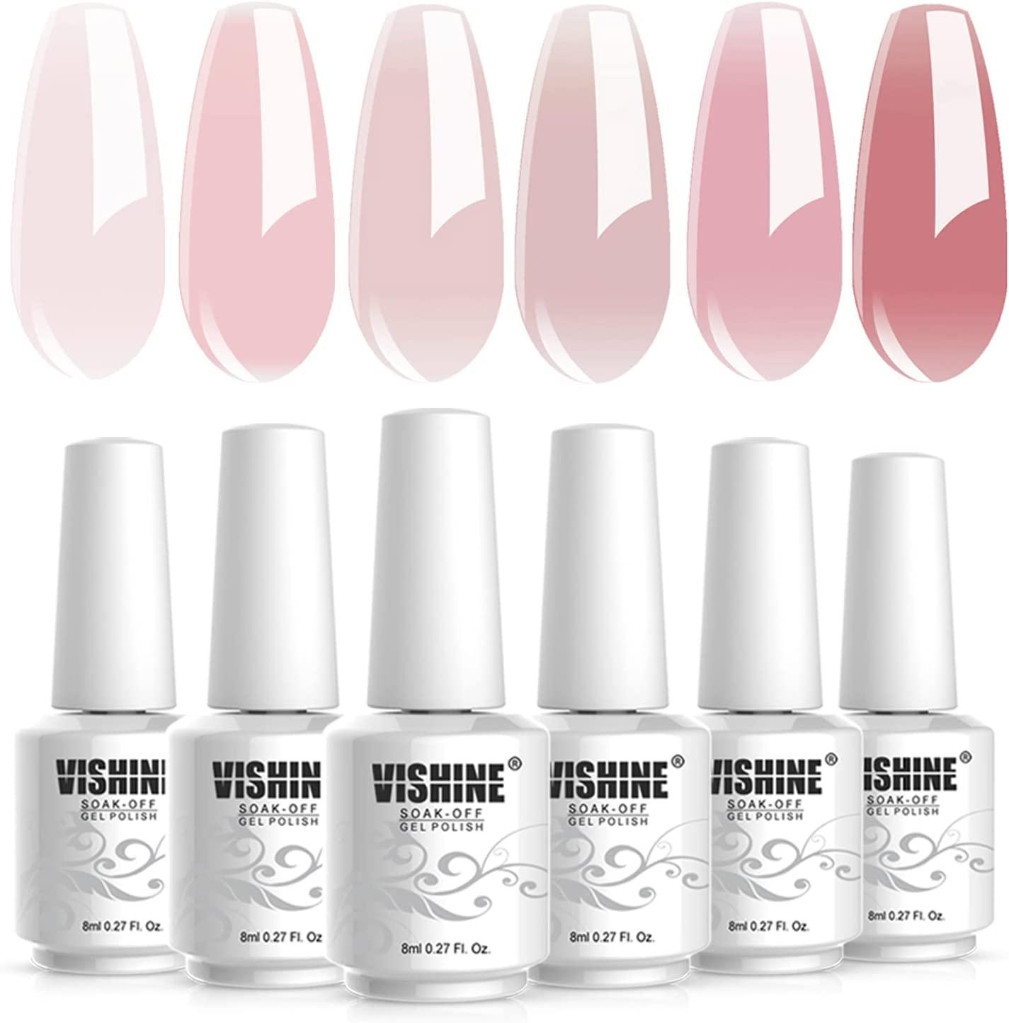 Vishine Nude Gel Polish Kit