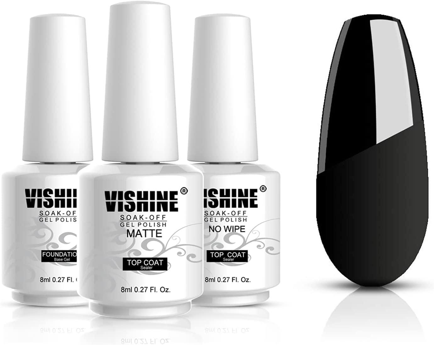 Vishine UV LED Nail Lamp Gel Nail Kit