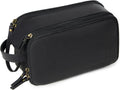 Ridgeway™ Full-Grain Leather Travel Pouch — Black