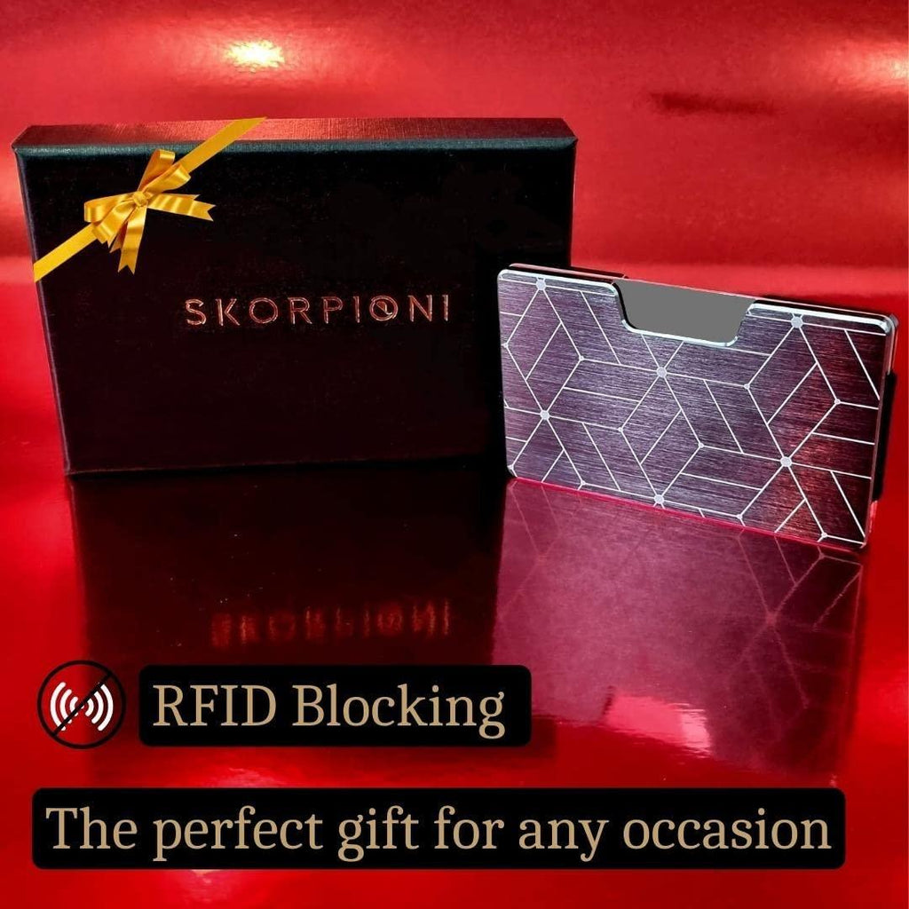 Skorpioni Slim Aluminium Wallet