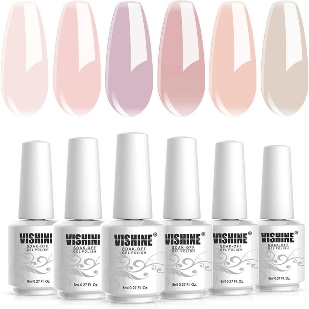 Vishine Nude Gel Polish Kit