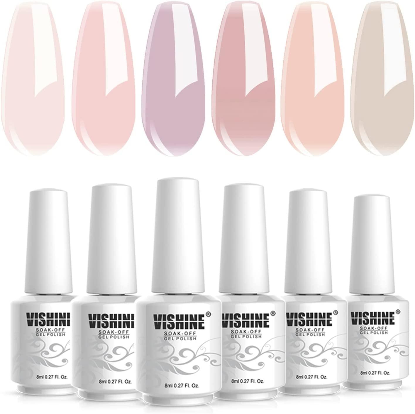 Vishine Nude Gel Polish Kit