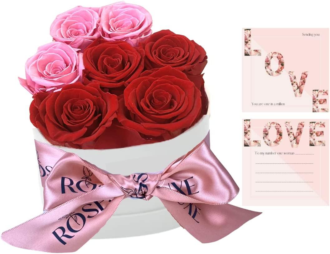 Preserved Flowers Roses in a Box