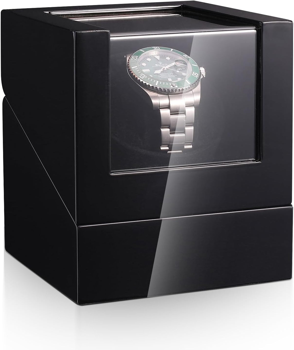 Rotare™ Cherrywood Single Watch Winder — Japanese Mabuchi Motor