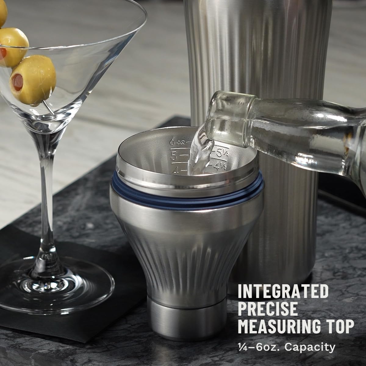 Elevated Craft Diamond Edition Hybrid Cocktail Shaker Set - 