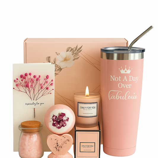 Luxury Spa Gift Hamper for Women – 8-Piece Relaxation & Self-Care Gift Box