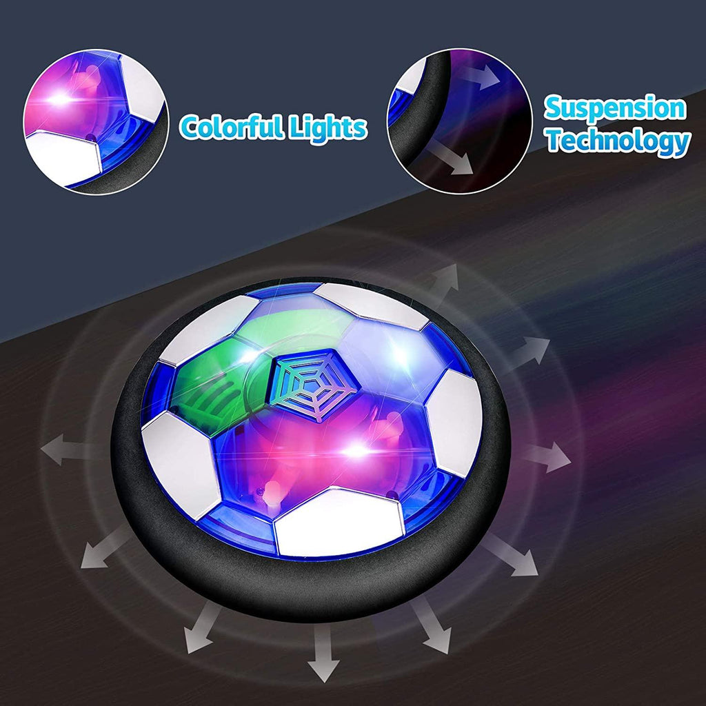 VEPOWER 2-in-1 Hover Hockey Soccer Kids Toys Set