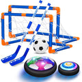 VEPOWER 2-in-1 Hover Hockey Soccer Kids Toys Set