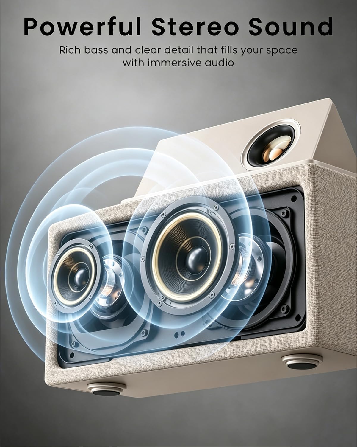 Wireless Bluetooth Speaker with Sunset Light