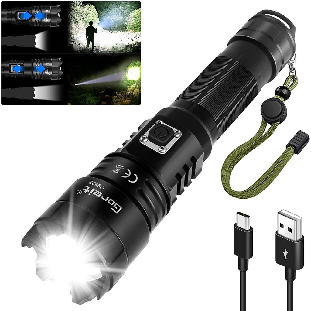 Flashlights High Lumens Rechargeable
