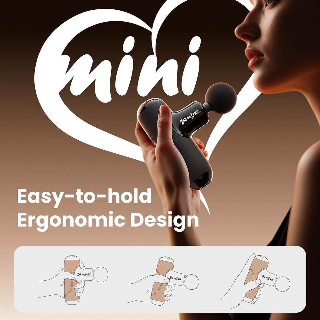 BOB AND BRAD Q2 Pro Mini Massage Gun with Heat and Cold Ther