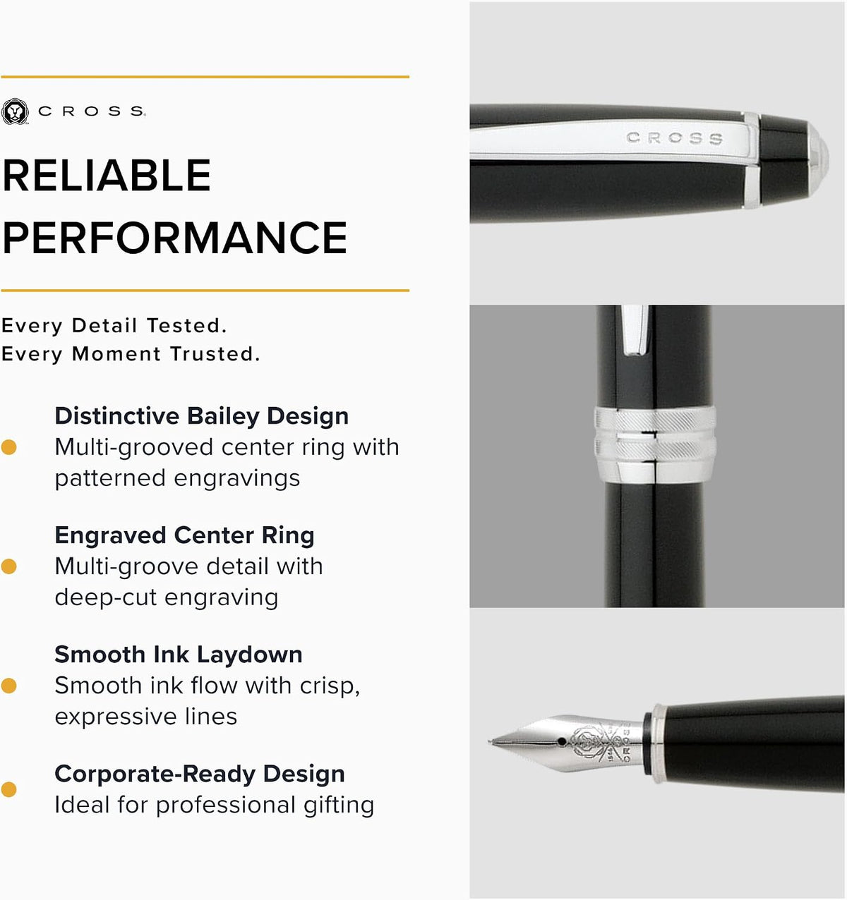 Cross Bailey Refillable Fountain Pen