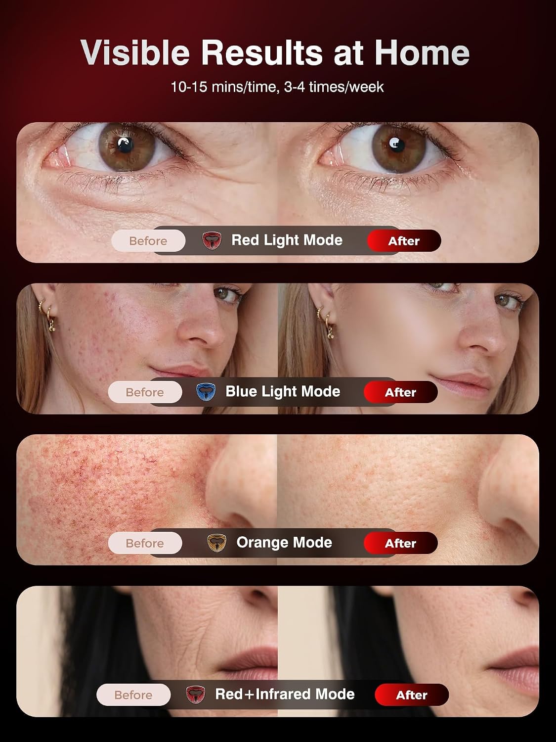 INTEO LED Face Mask