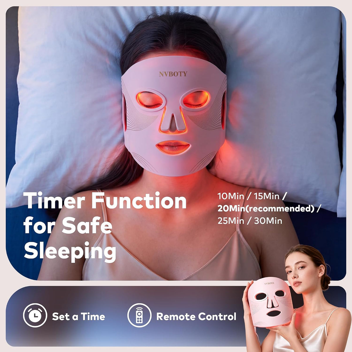 LED Face Mask Light Therapy