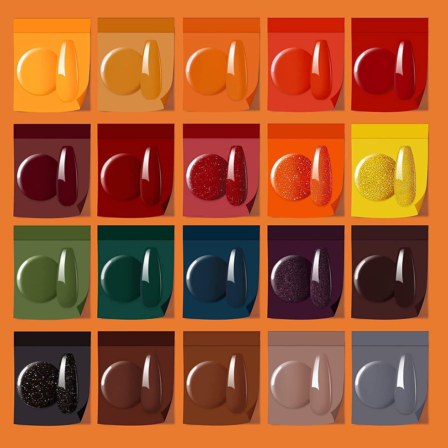 Beetles Gel Nail Polish Kit — 20 Mini Colours with Base & Top Coat