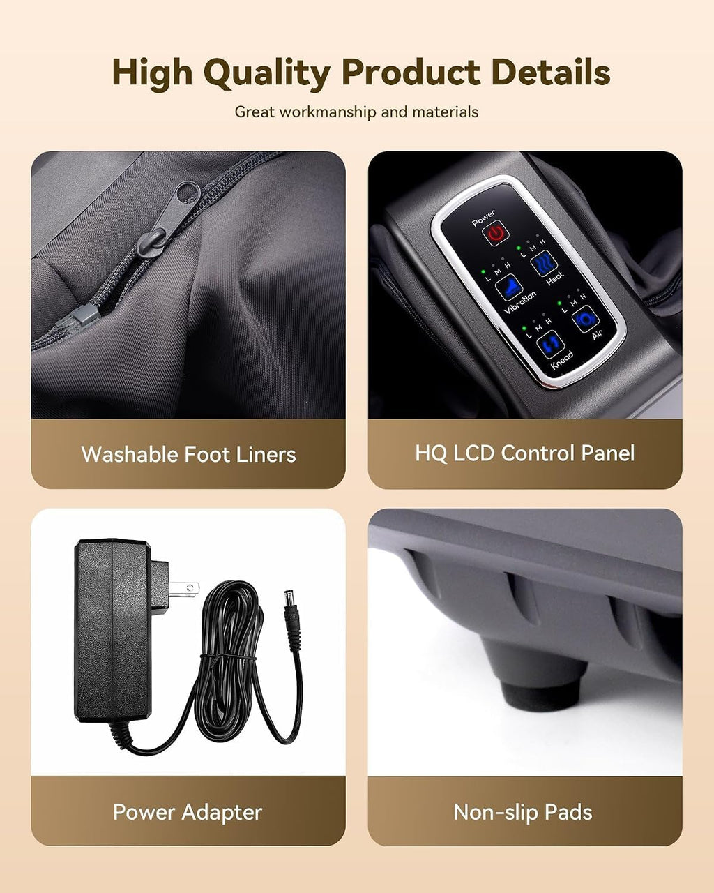 2 in 1 Shiatsu Foot Massager Machine