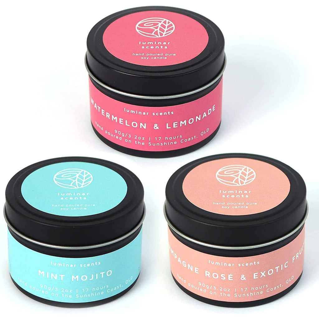 Natural Soy Candle Gift Set Made in Australia